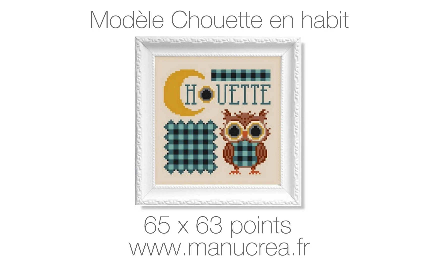 Chouette-Modèle de broderie