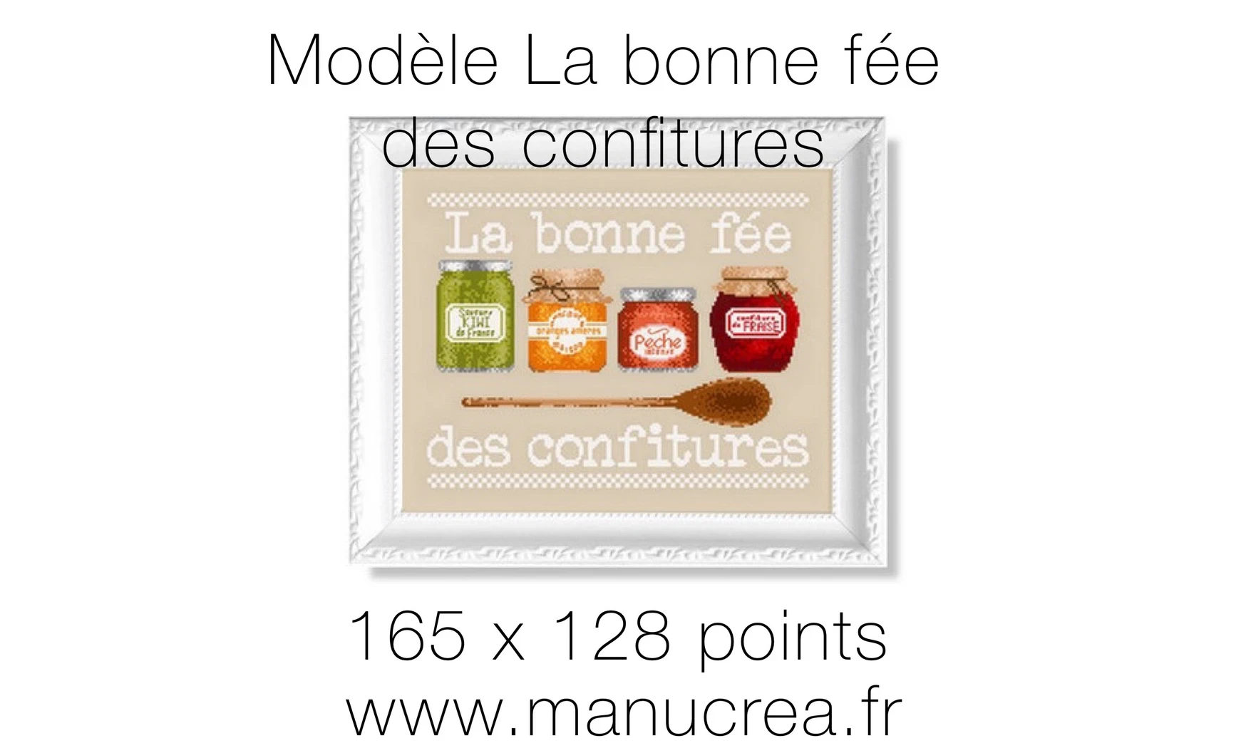 Fée des confitures-Modèle de broderie