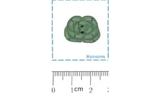 Handmad polymer button-Salad N.5