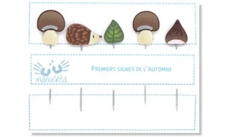 Epingles "Signes de l'automne"