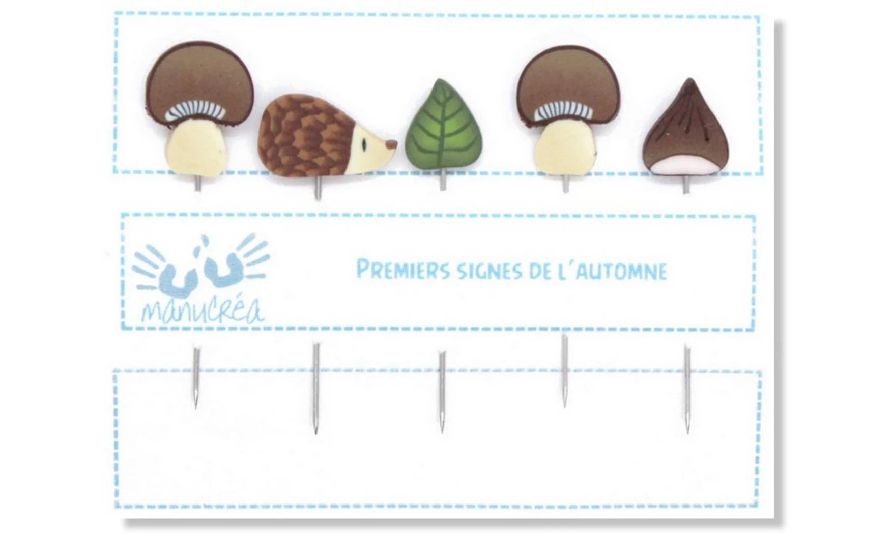 Epingles "Signes de l'automne"