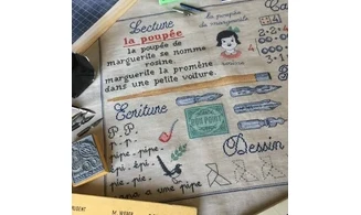 Scuola - Punto croce