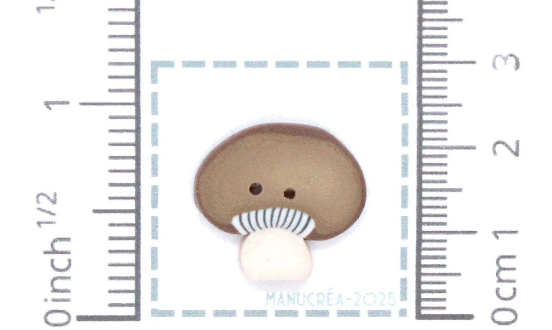 Champignon N.29-Bouton polymère