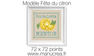 Menton-Punto croce