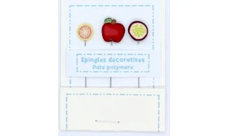 Epingles "Fruits"