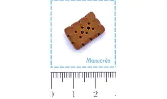Petit Beurre N.4-Bouton polymère