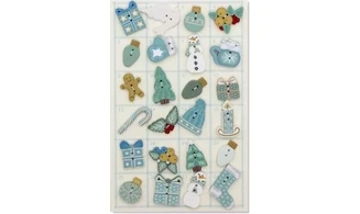 Calendrier de l'Avent 2025 en boutons