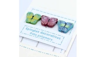 Epingles "Papillons"