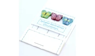 Epingles "Papillons"