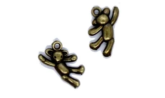 Charm métal Bronze Ourson N.1