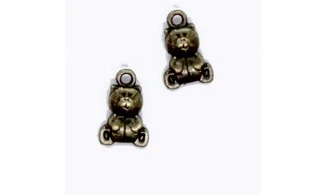 Charm métal Bronze Ourson N.2