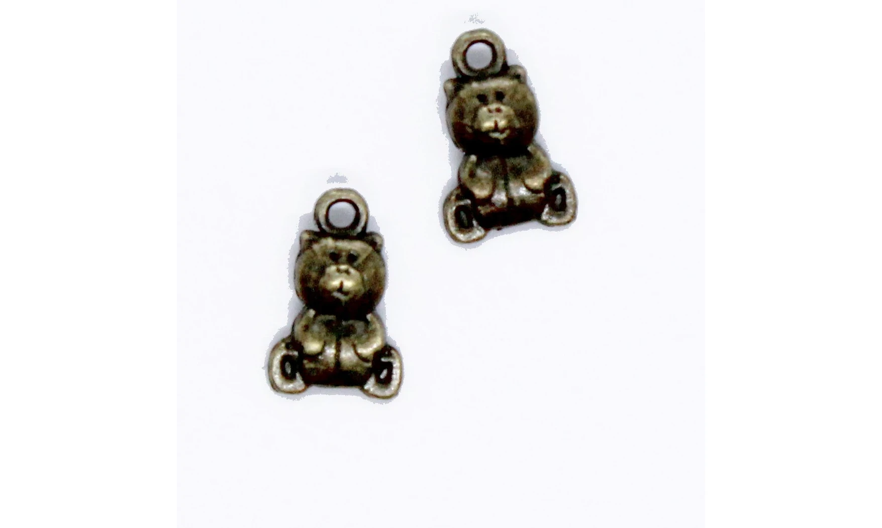 Charm métal Bronze Ourson N.2