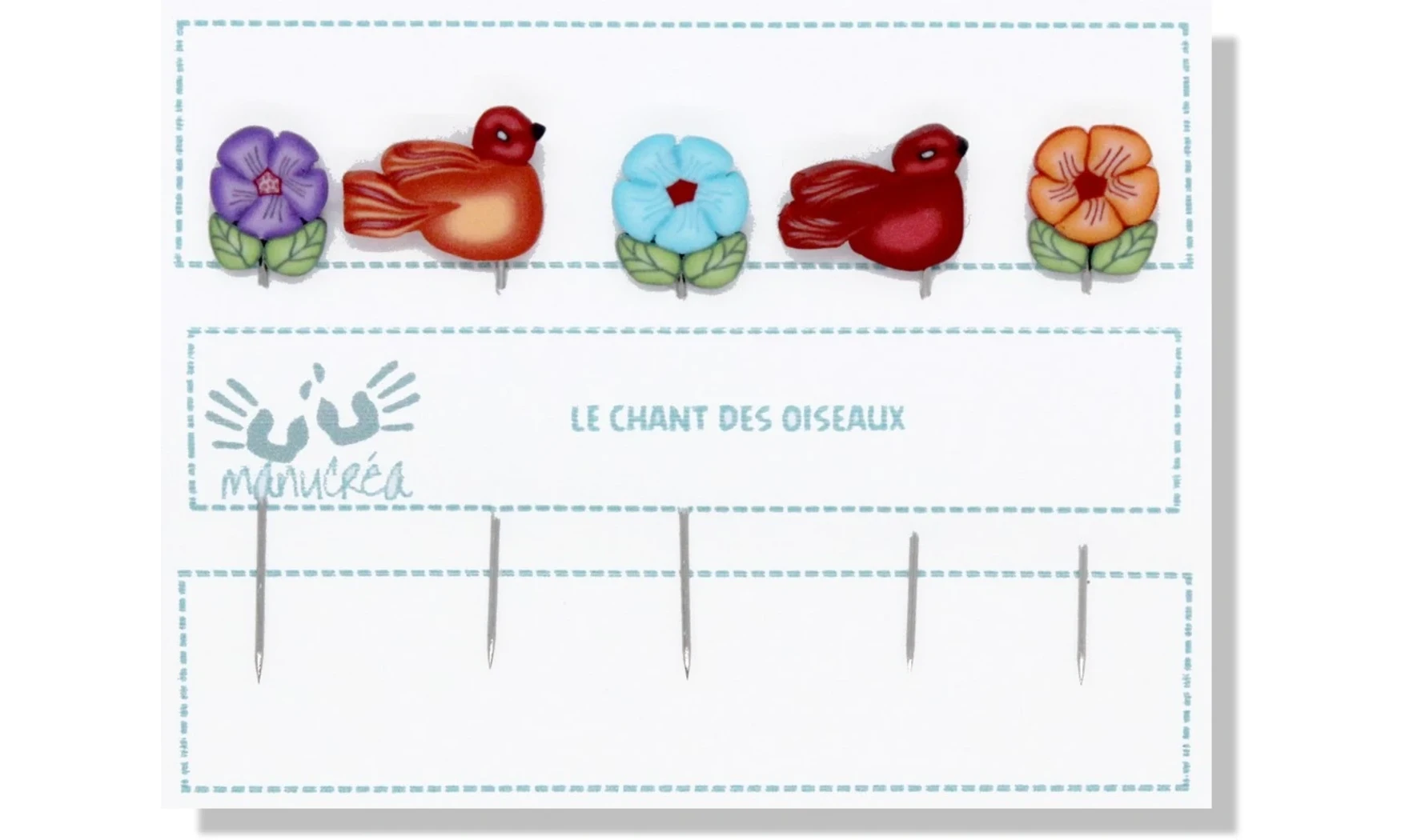 Epingles "Le chant des oiseaux"