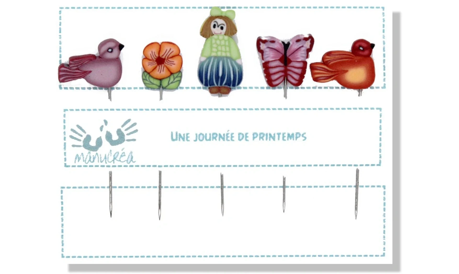 Epingles "Une journée de Printemps"