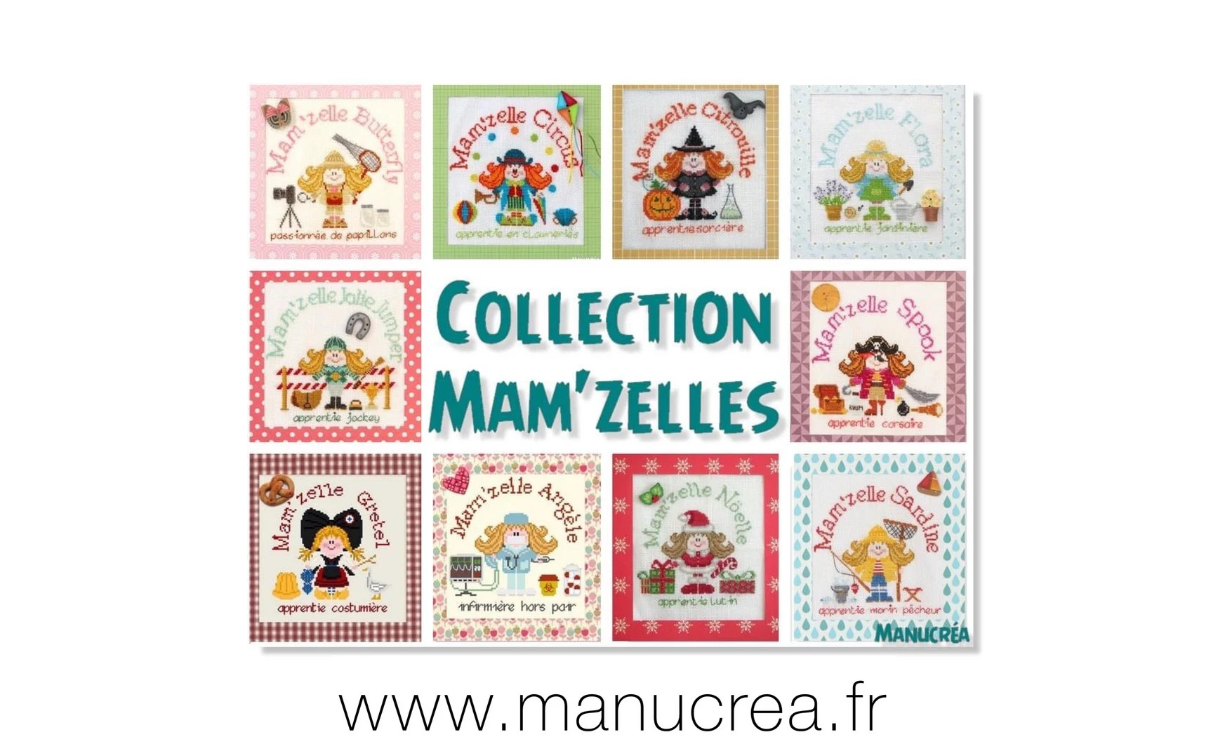 Mam'zelle Gretel-Modèle de broderie