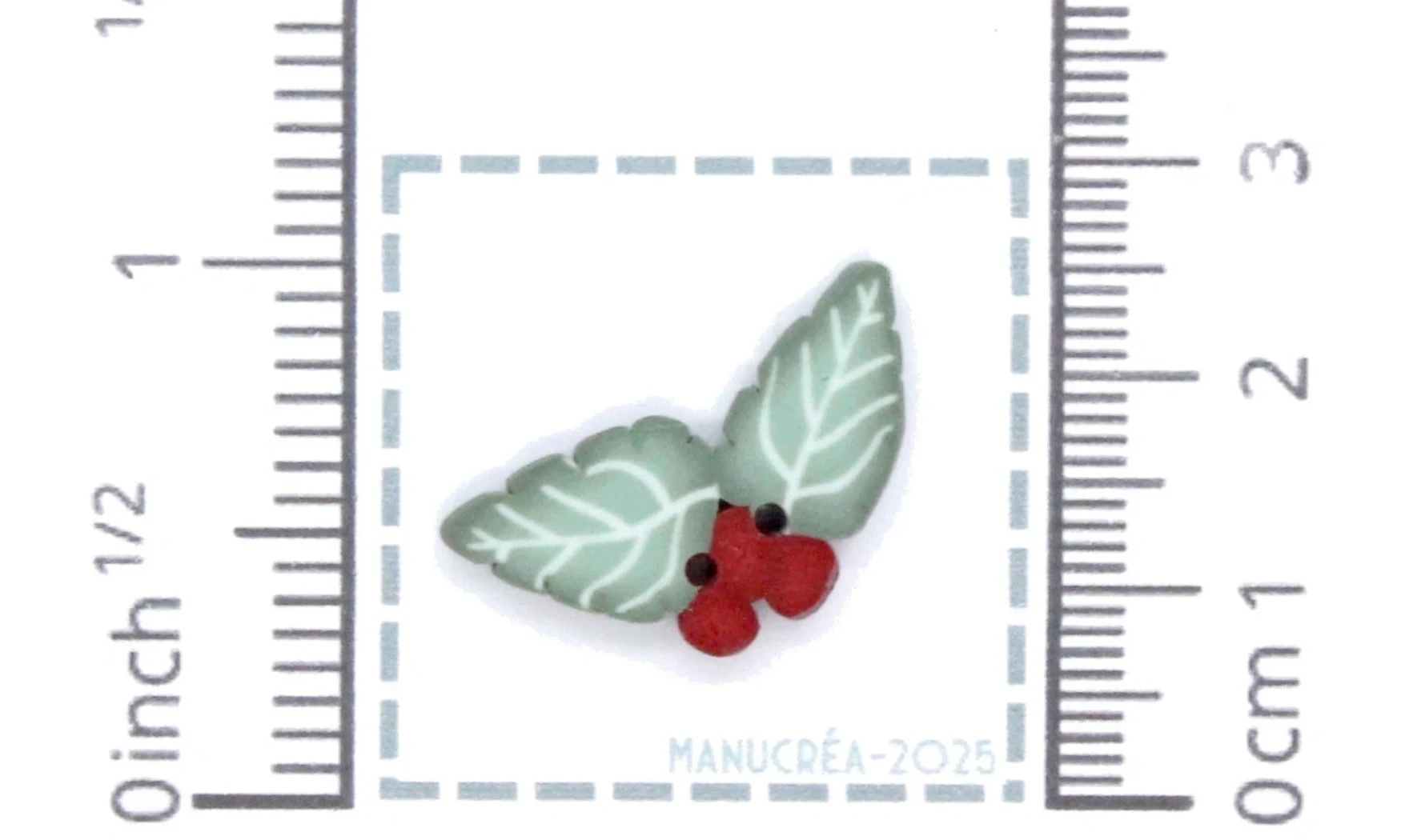 Agrifoglio N.5-Bottone polimero