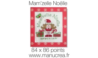 Miss Christmas-Cross stitch
