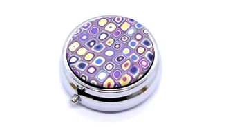 Round Pillbox N.15/3compartements