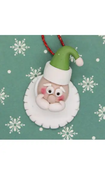 Père Noël N.2 - Décoration à suspendre