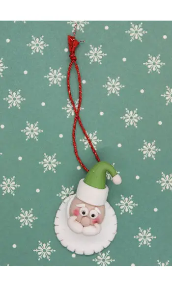 Père Noël N.2 - Décoration à suspendre