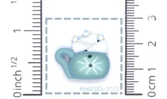 Chocolat Chaud N.3 - Bouton polymère