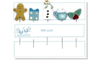 Epingles "Noël glacé"
