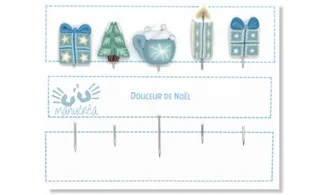 Epingles "Douceur de Noël"