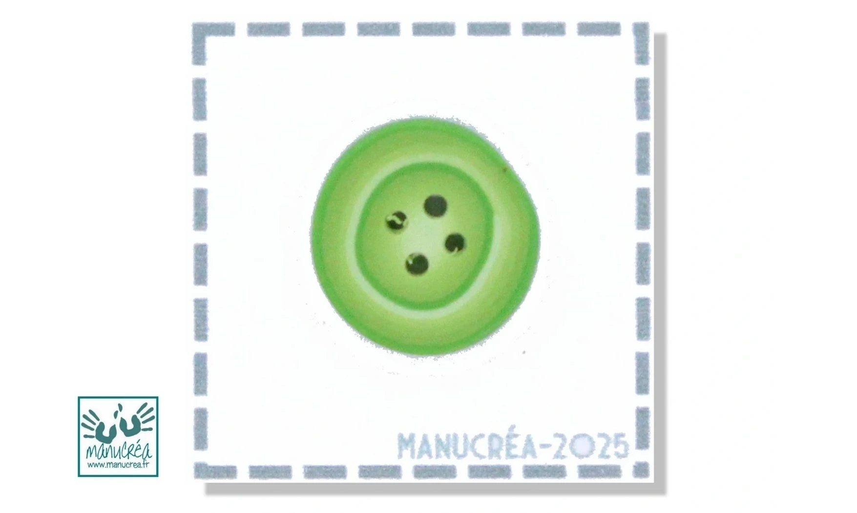 Bouton N.15-Bouton polymère