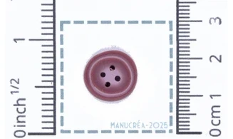 Bouton N.17-Bouton polymère