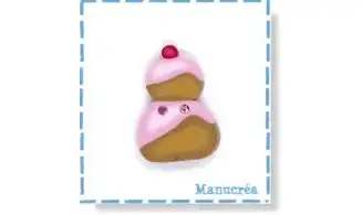 Religieuse N.5-Bouton polymère