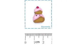 Religieuse N.5-Bouton polymère