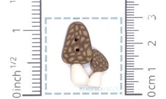 Morchella N.3-Bottone polimero