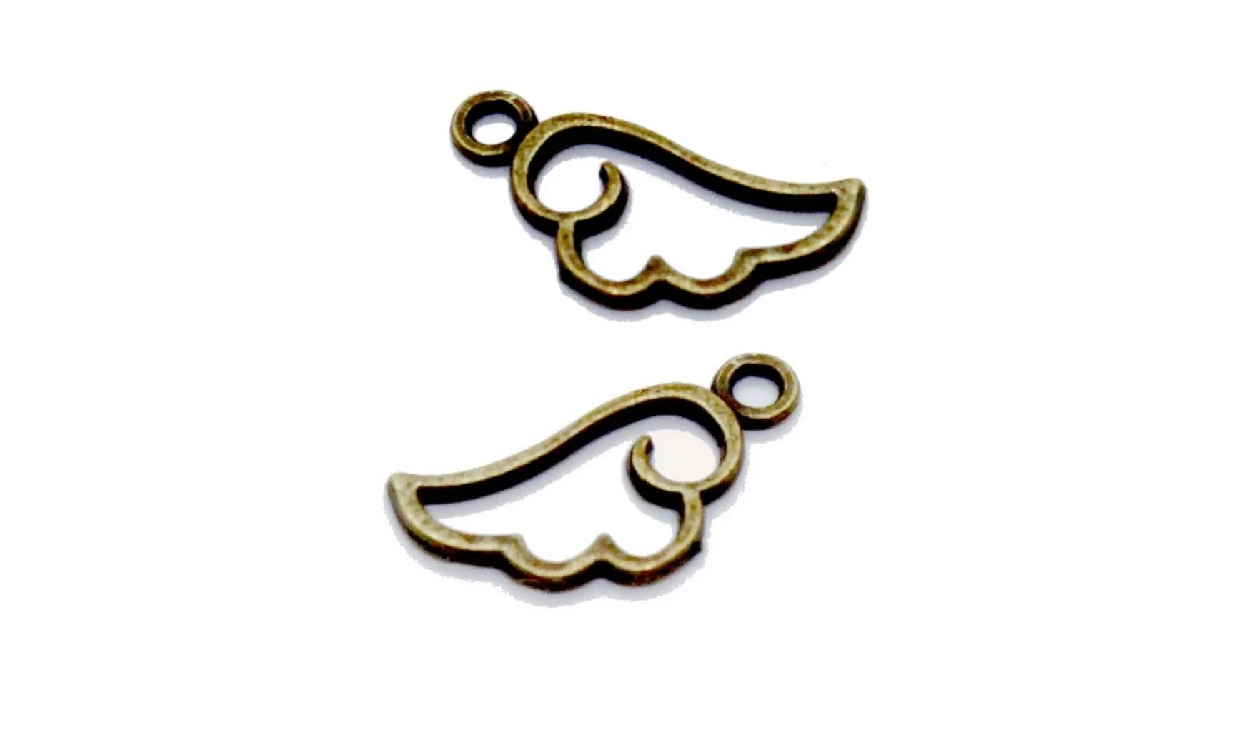 Charm métal Bronze Aile