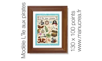 Pirates Island-Cross stitch