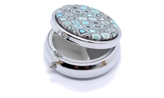 Round Pillbox N.10/3compartements