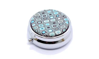 Round Pillbox N.10/3compartements