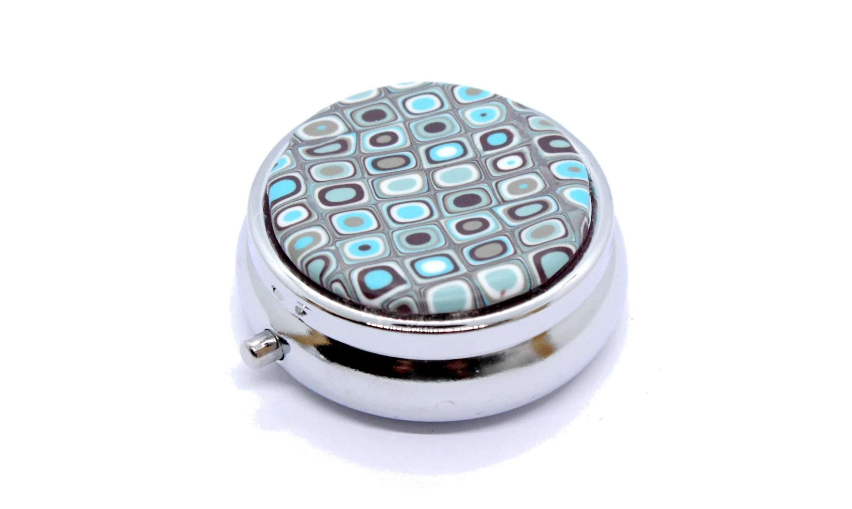 Round Pillbox N.10/3compartements