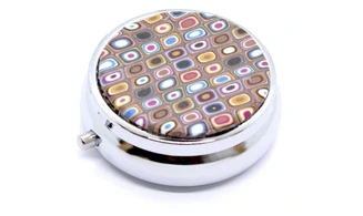 Round Pillbox N.18/3compartements