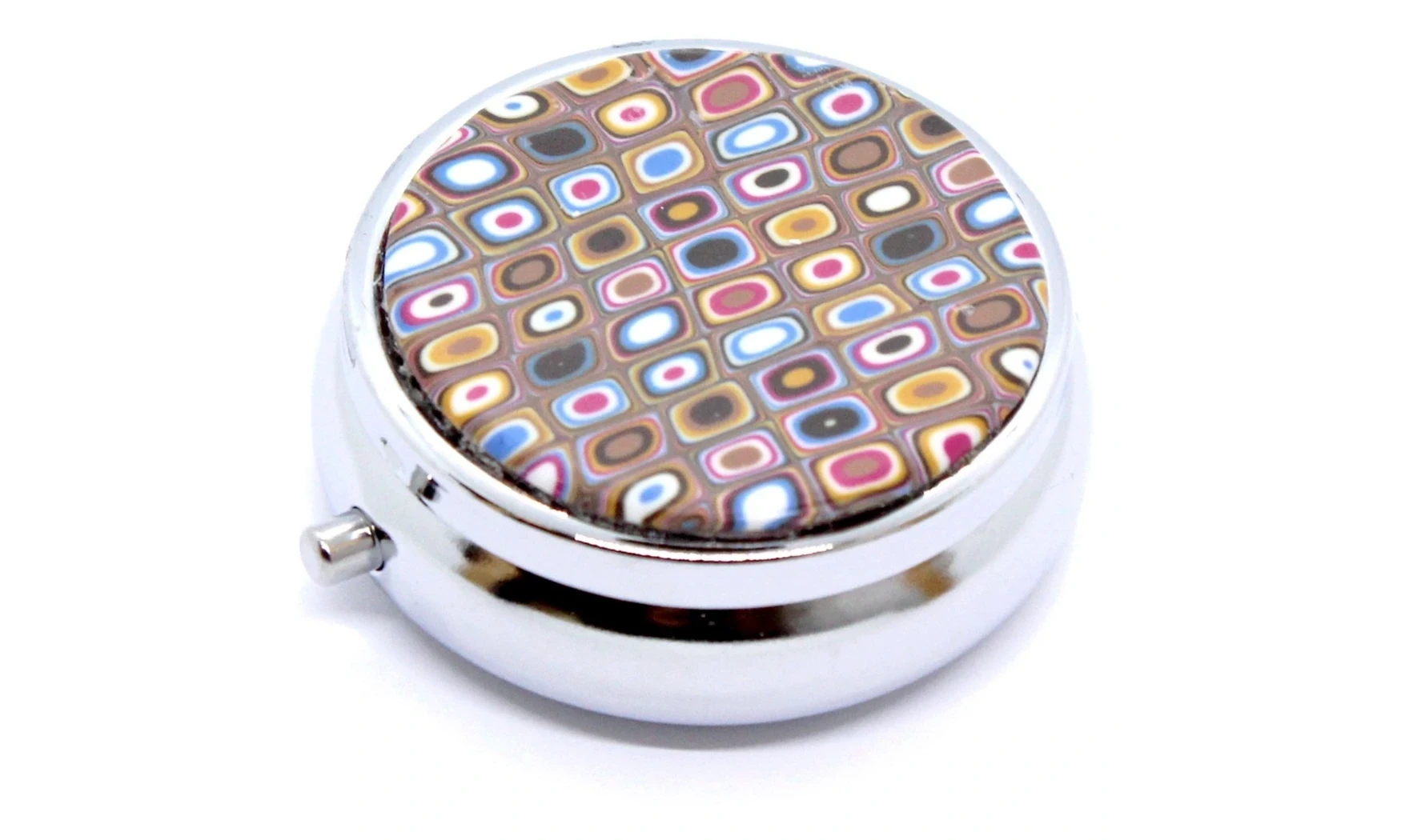 Round Pillbox N.18/3compartements