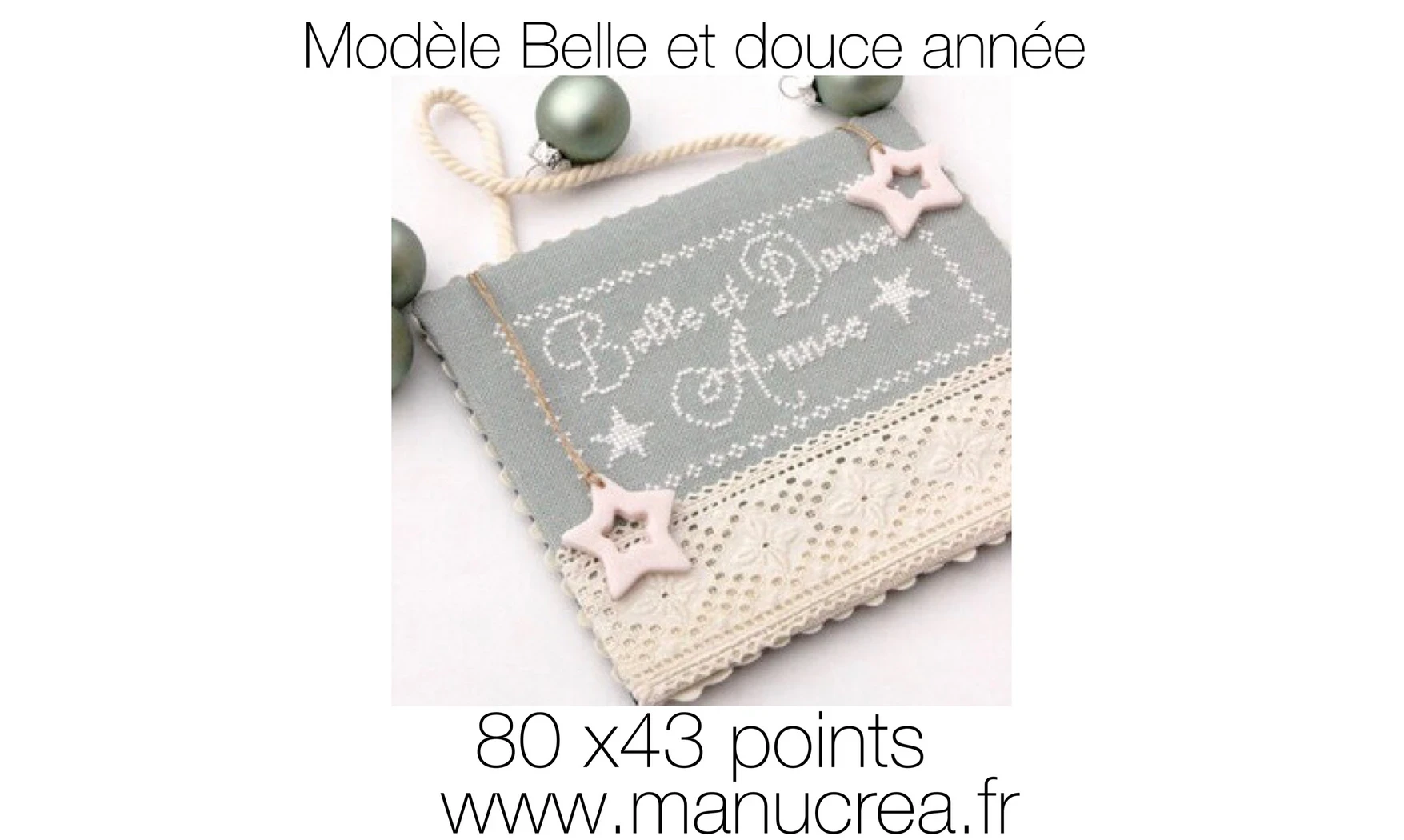 Belle et Douce Année-Modèle de broderie