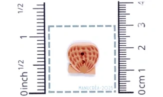 Conchiglia N.8-Bottone polimero