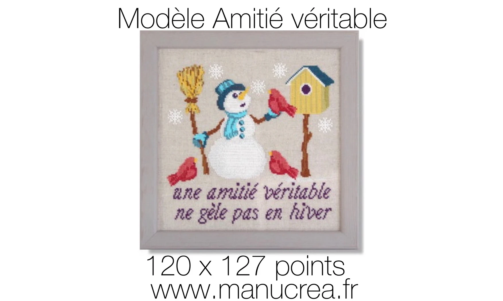 True friendship-Cross stitch