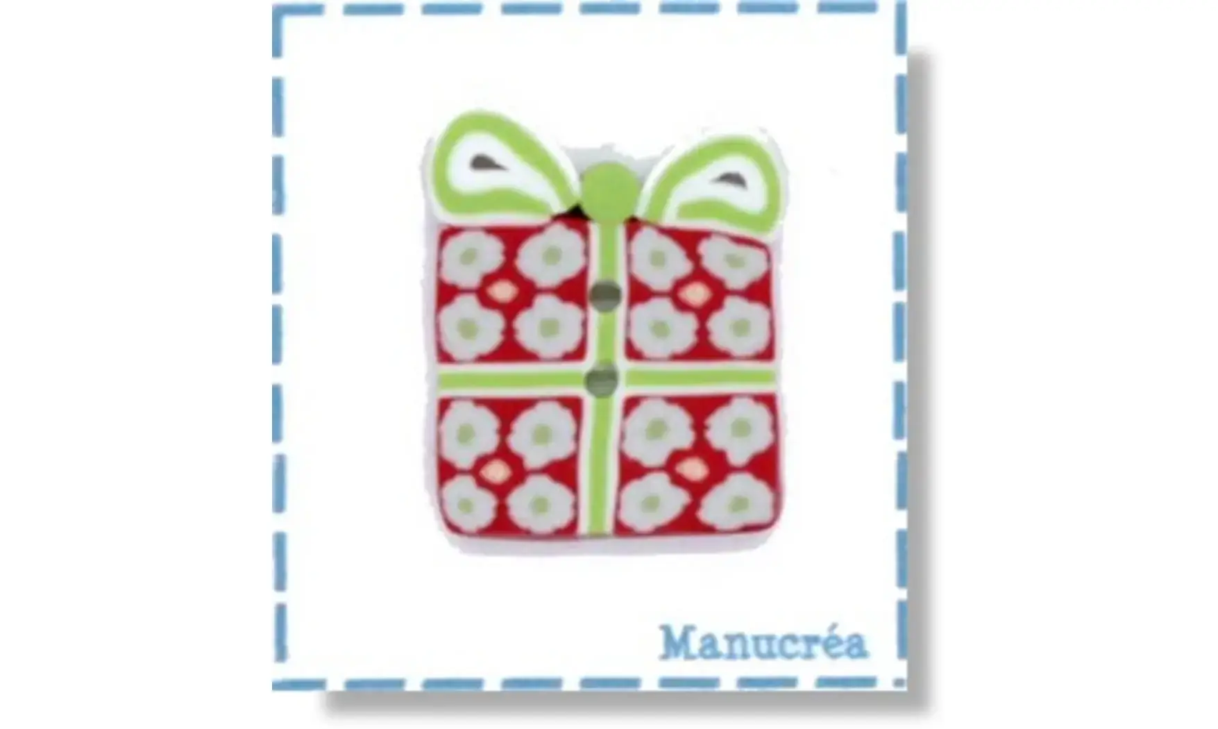 Cadeau N.26-Bouton polymère-Fait main