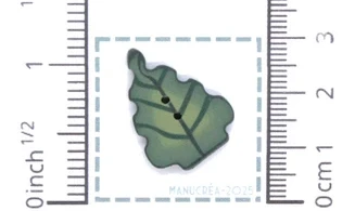 Foglia N.3-Bottone polimero