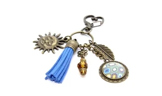 Porte-clefs Cabochon FIMO N.3