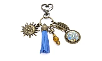 Porte-clefs Cabochon FIMO N.3