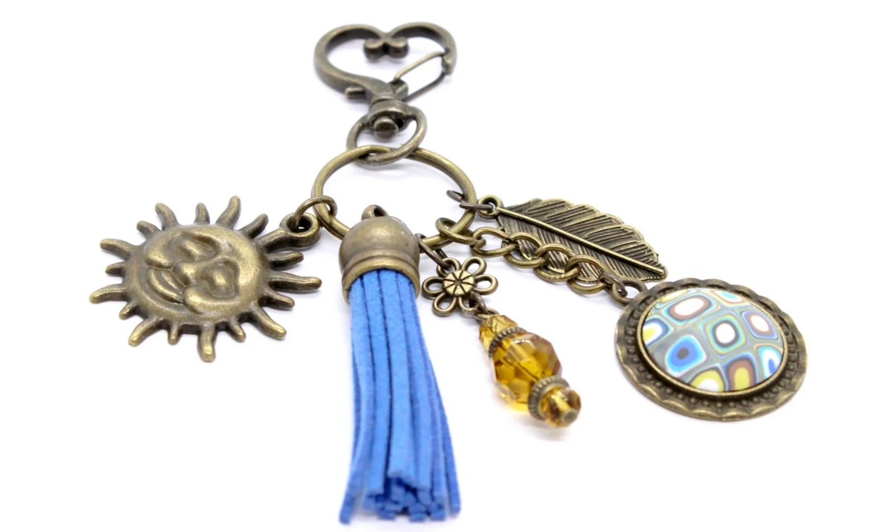 Porte-clefs Cabochon FIMO N.3