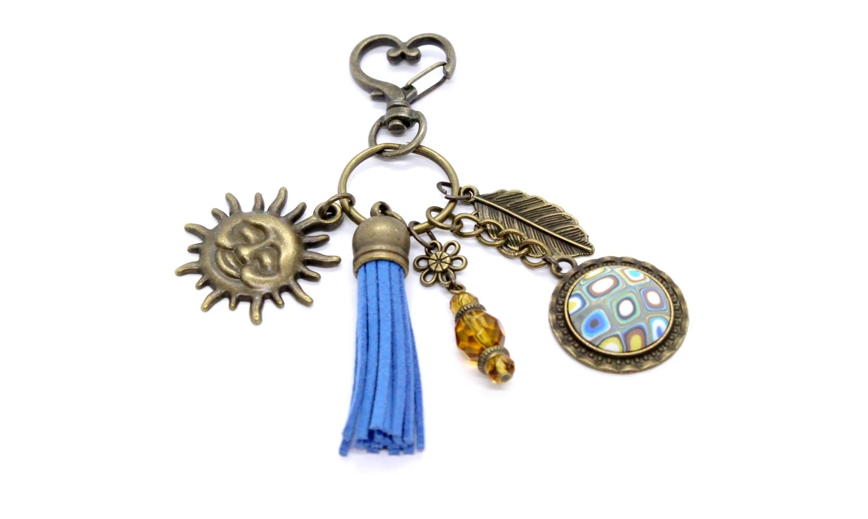 Porte-clefs Cabochon FIMO N.3