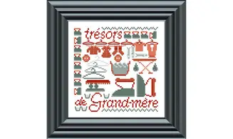 Trésors de Grand-mère,Lessive-Broderie