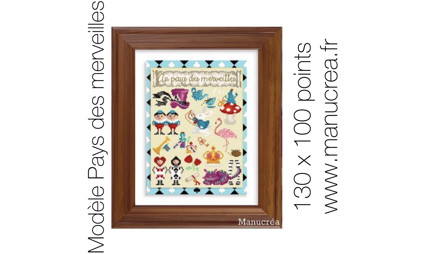 Wonderland-Cross stitch pattern